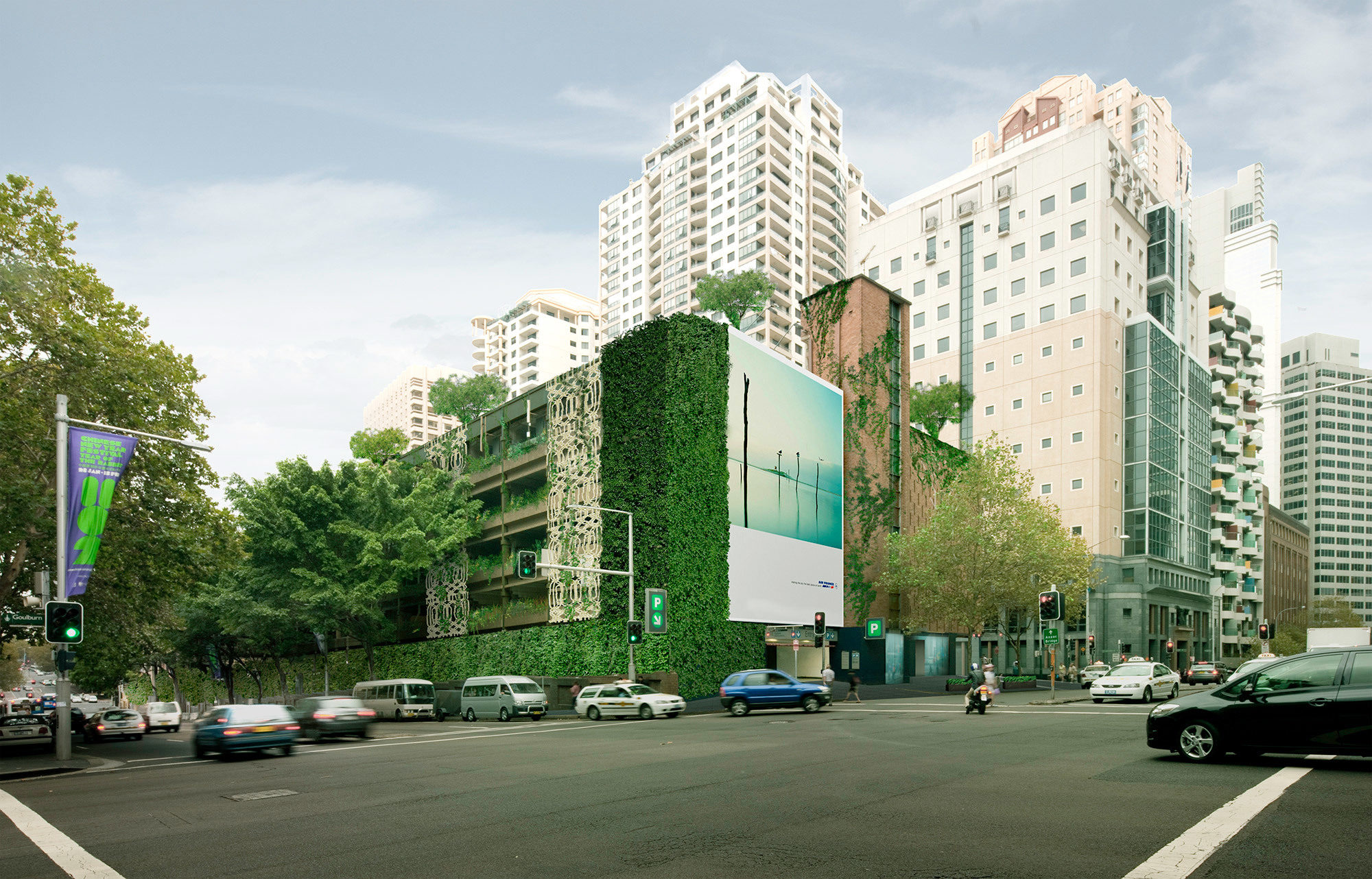 Goulburn Street Parking Station Facade Concept Collider Goulburn Street Parking Station Facade Concept Collider